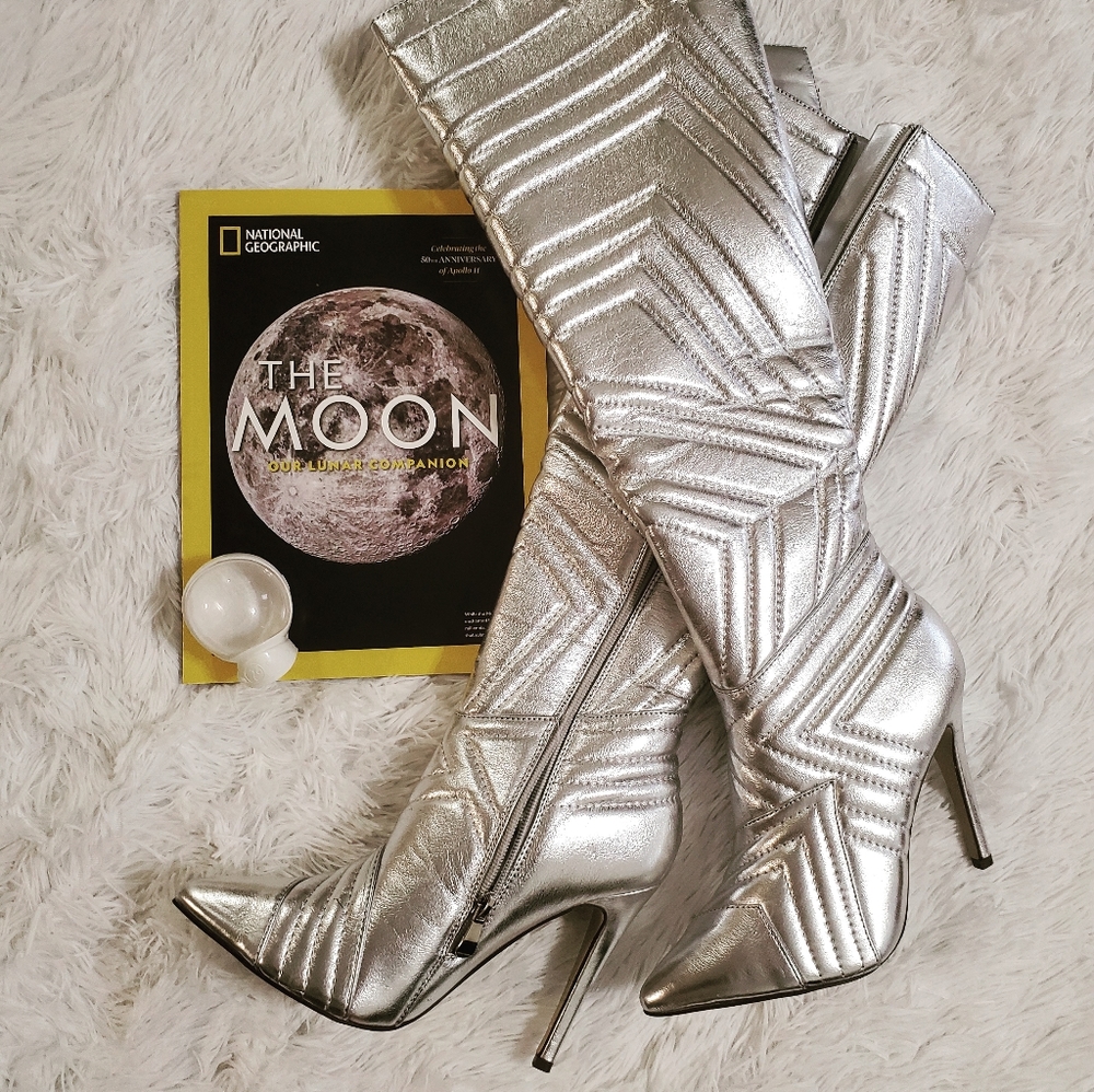 Fabulous Silver Boots